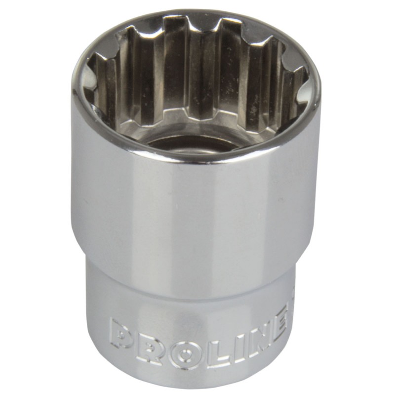 CHEIE TUBULARA CANELATA 1/2" M27