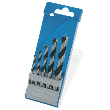 SET BURGHIE LEMN DIN OTEL 3-10MM - 8P.