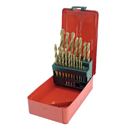SET BURGHIE METAL HSS TITANATE IN CUTIE 1-10MM - 19P.