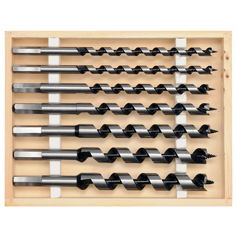 SET BURGHIE LEMN SFREDEL 6-18MM / 230MM - 7P.