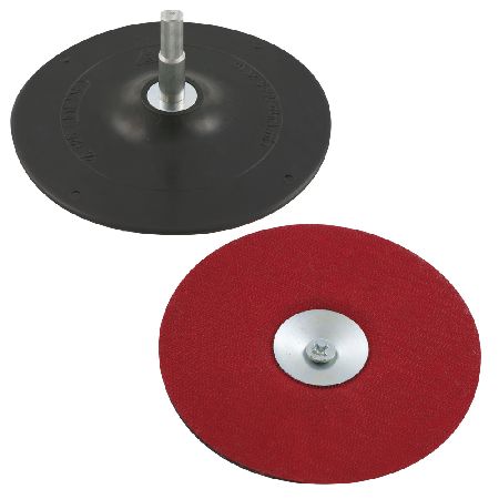 SUPORT DISC ABRAZIV AUTO-ADEZIV CU TIJA / 125MM