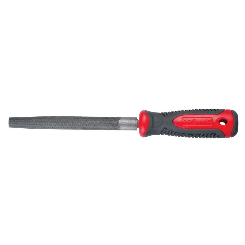 PILA METAL CU MANER BIMATERIAL / SEMIROTUNDA - 250MM