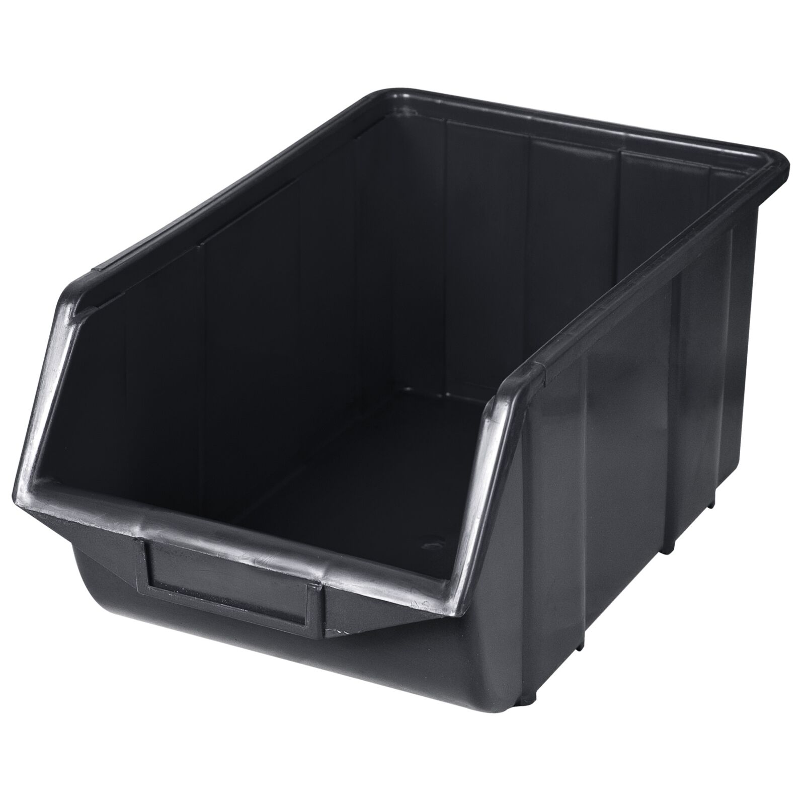 CUTIE PLASTIC DEPOZITARE 220X355X167MM / NEGRU