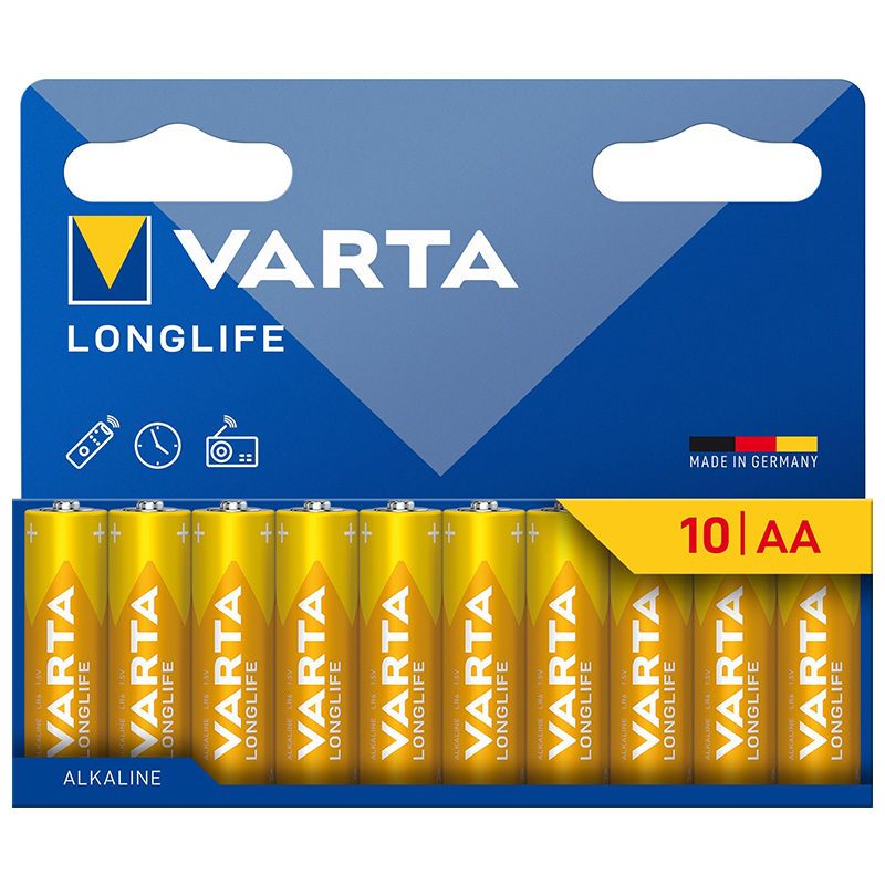 VARTA LONGLIFE AA PACK10