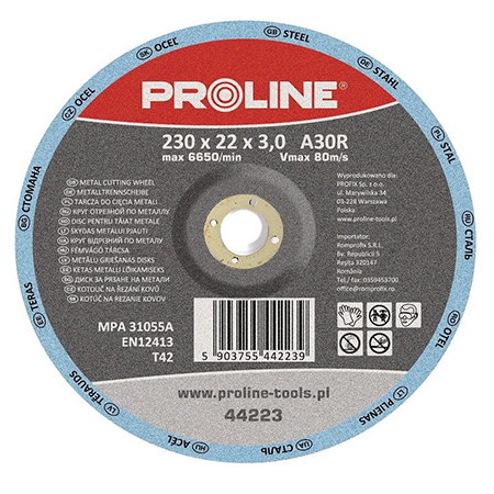 DISC DEBITARE METAL DEPRESAT 115X2.5MM / A30S