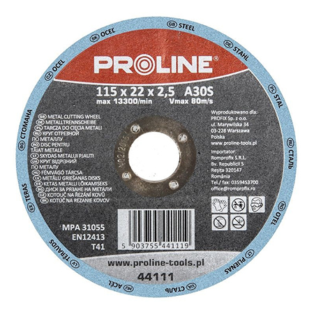 DISC POLIZARE DEPRESAT 125X6.0MM / A24R