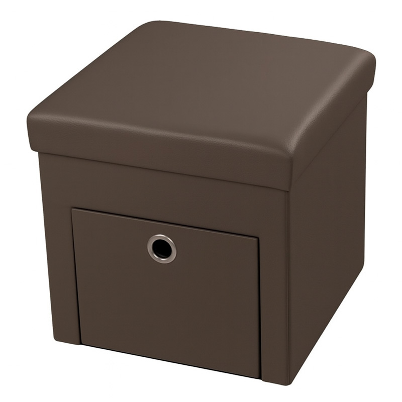 TABURET PLIABIL CU SERTAR - 38X38X38CM / MARO