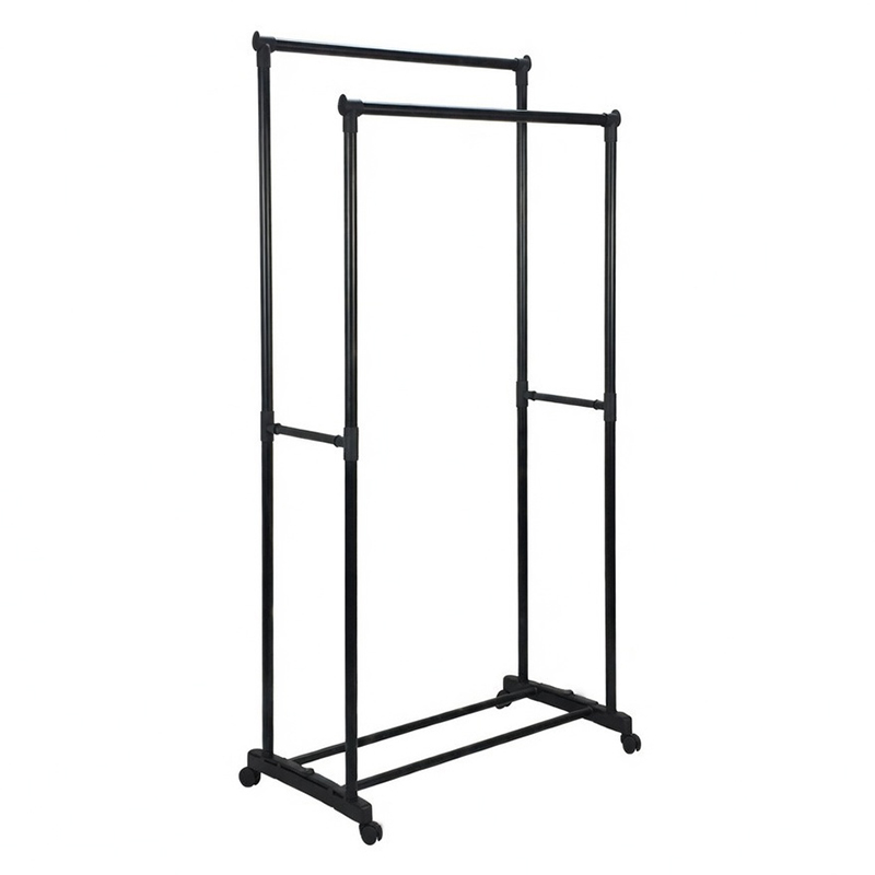 SUPORT HAINE DUBLU - 78.5X41.5X165CM / 15KG
