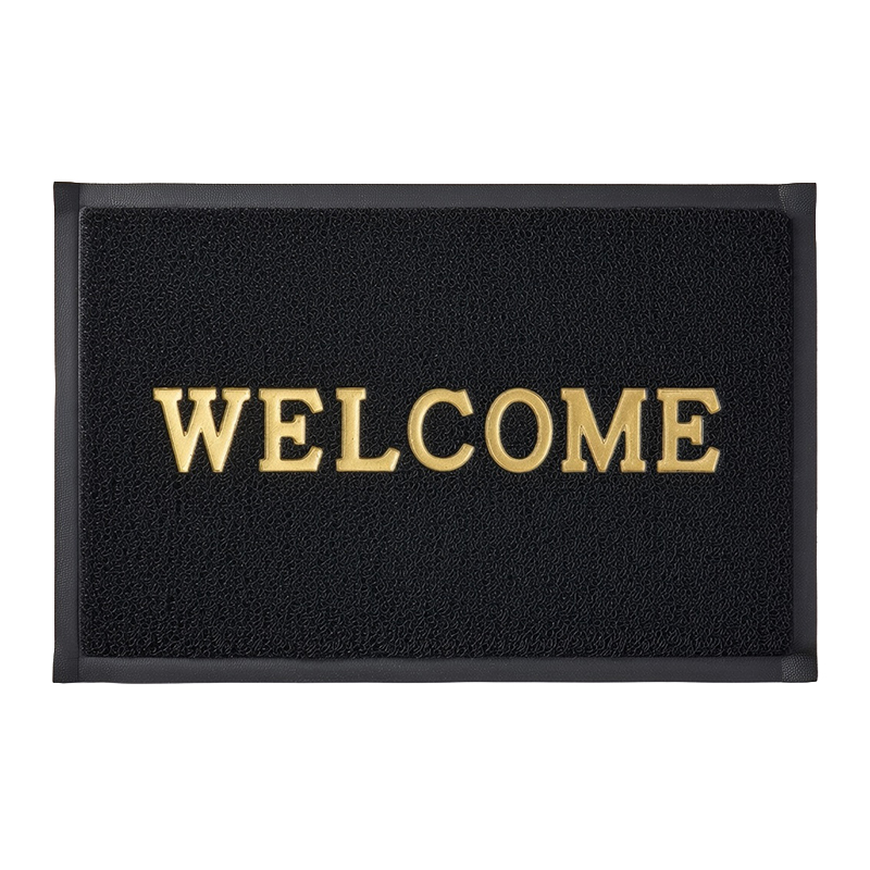 COVORAS INTRARE TIP-LUFA - 38X58CM / WELCOME NEGRU