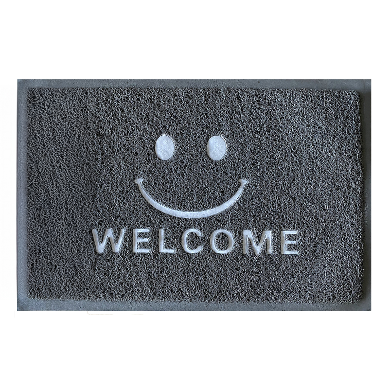 COVORAS INTRARE TIP-LUFA - 38X58CM / WELCOME GRI HAPY