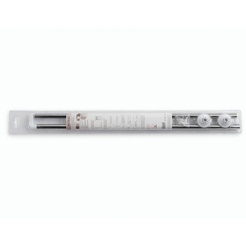 BARA PERDEA DUS INOX TIP-L - 90X90CM