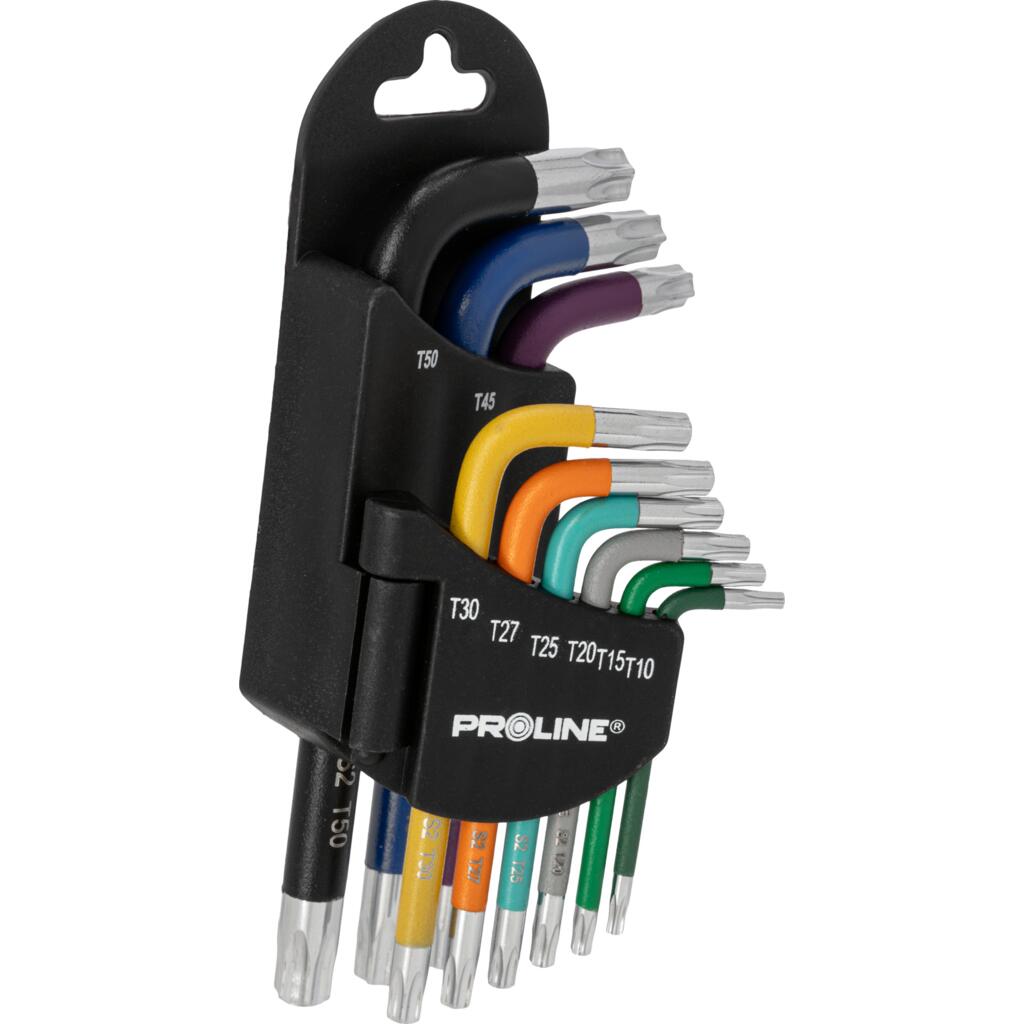 SET CHEI NEGATIVE TORX CR-VA S2 T10-T50 - 9P.