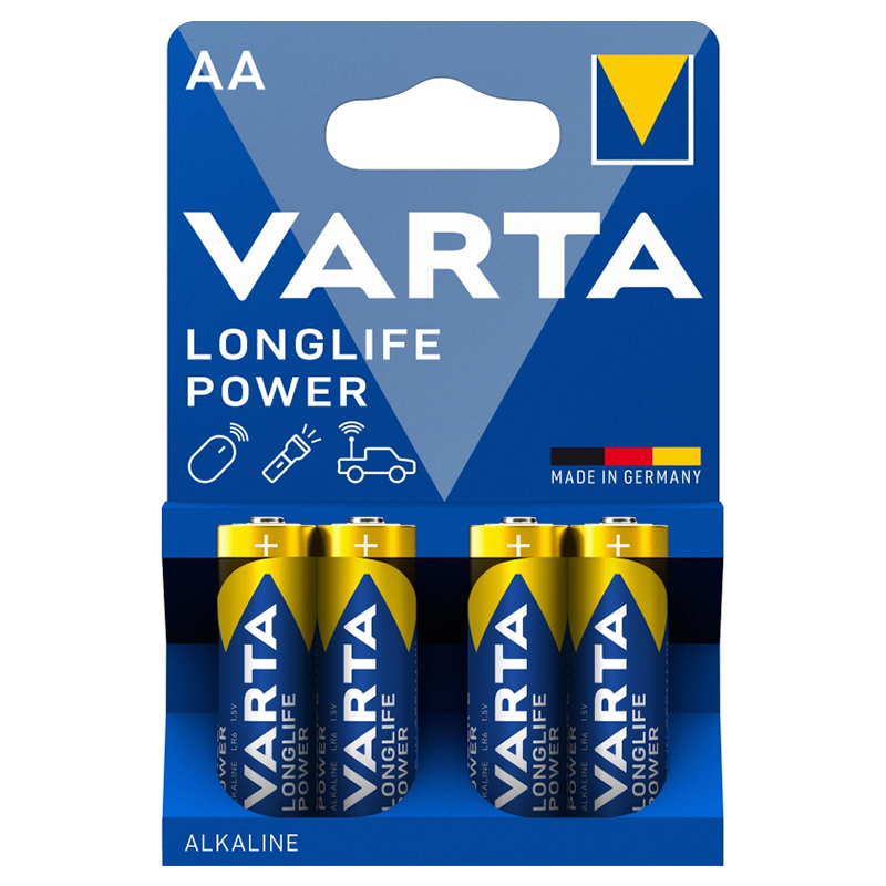 VARTA LONGLIFE POWER AA BLI 4