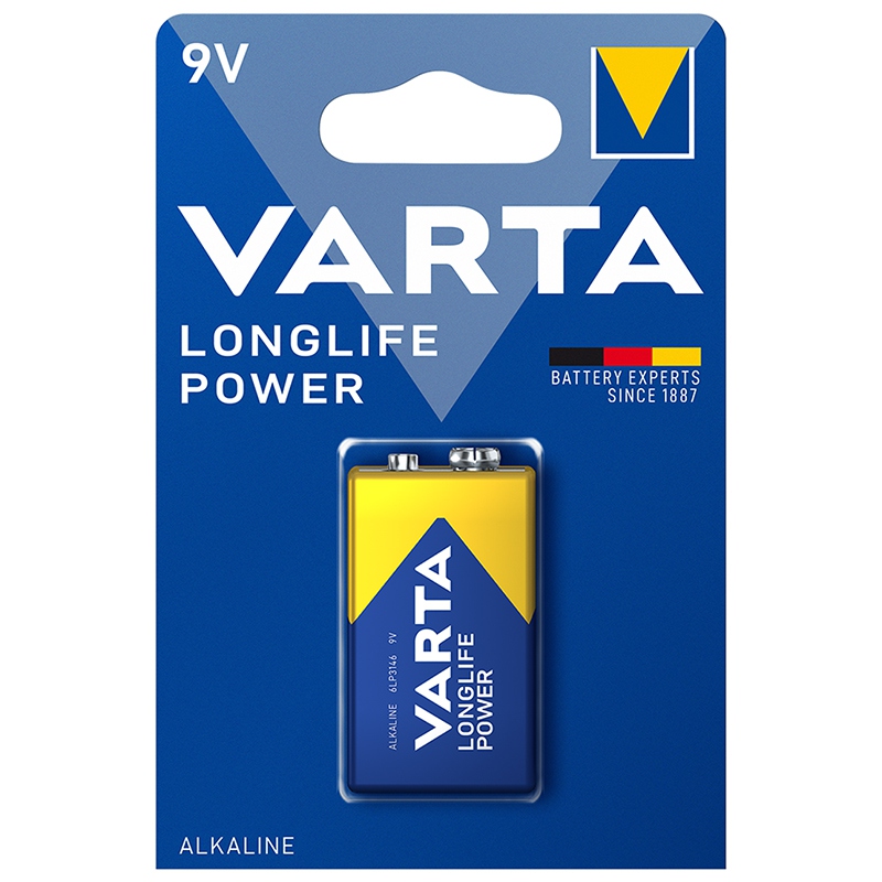 VARTA LONGLIFE POWER 9V BLI 1