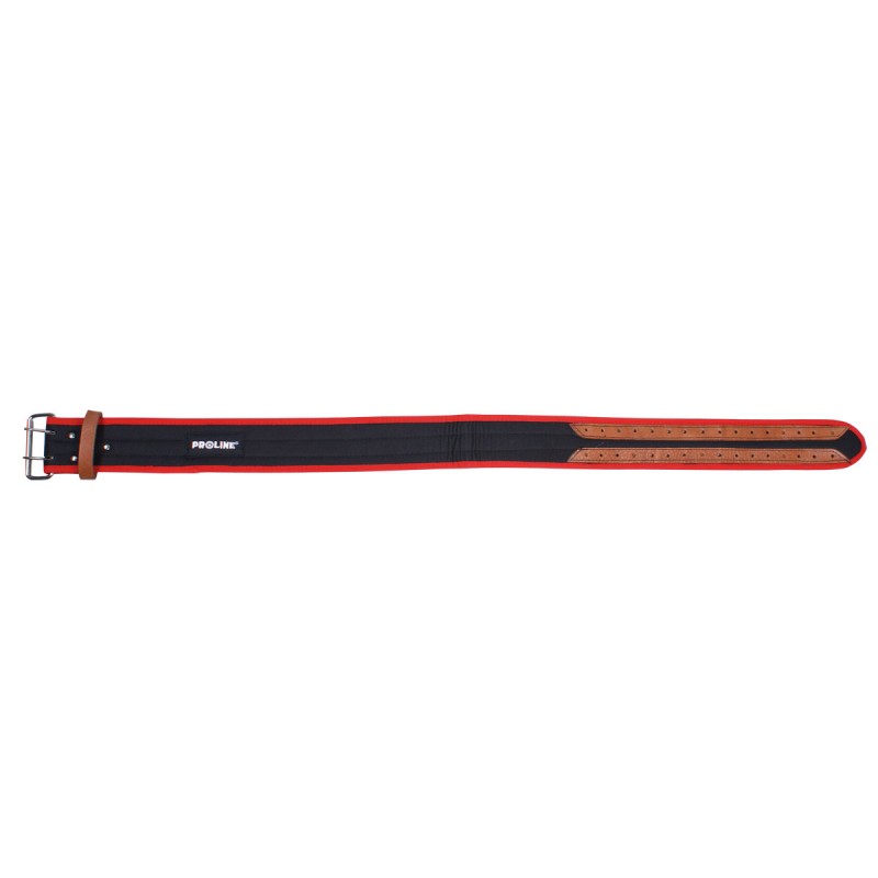 CUREA PIELE REGLABILA CU INTARITURA POLIESTER 75-113CM