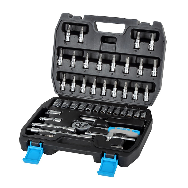 TRUSA TUBULARE 1/4" 4-14MM - 46P.