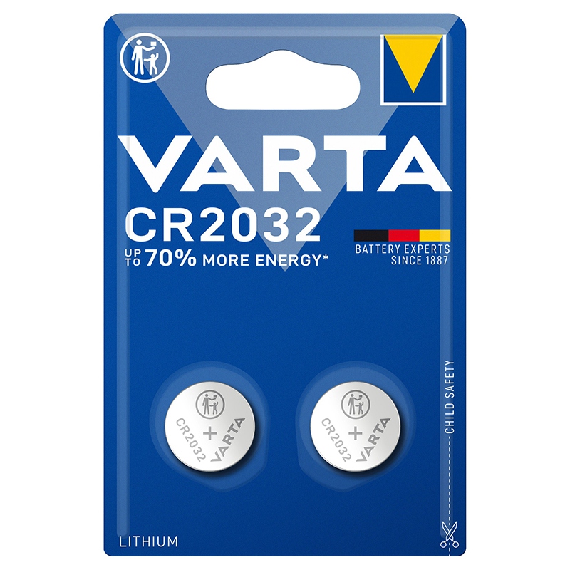 VARTA LITHIUM COIN CR2032 BLI 2