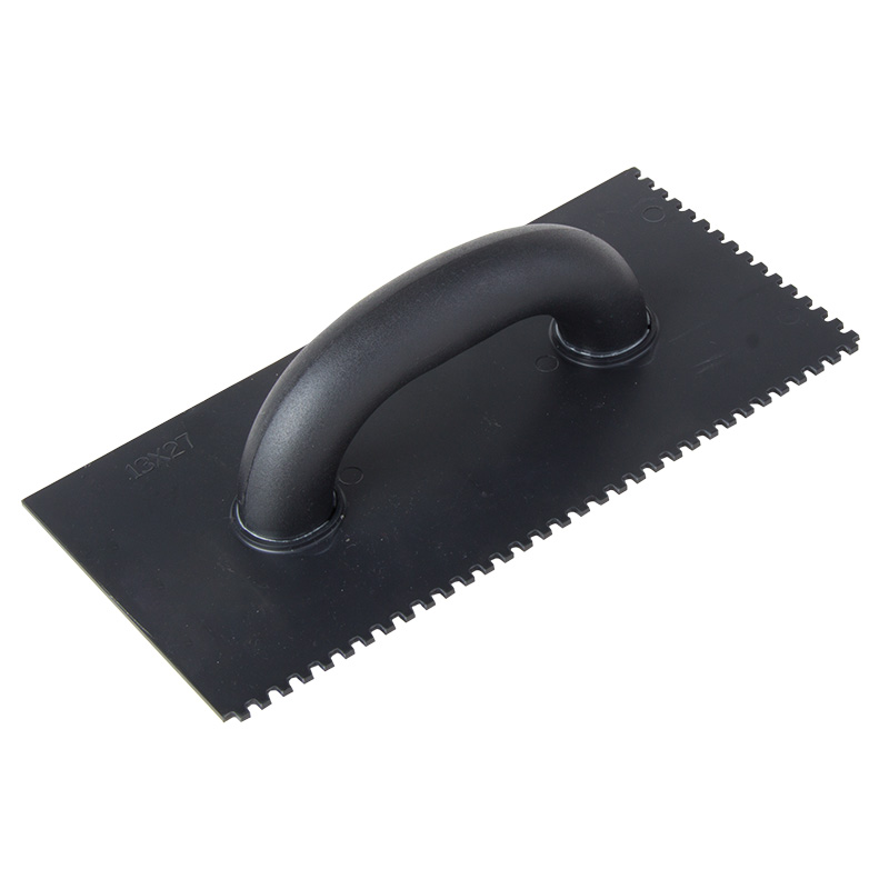 GLETIERA PLASTIC DINTATA CU MANER ROBUST 270X130/6MM