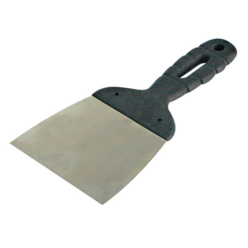 SPACLU INOX CU MANER PLASTIC 80MM