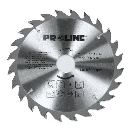 DISC CIRCULAR PENTRU LEMN CU DINTI VIDIA 300MM / 80D.
