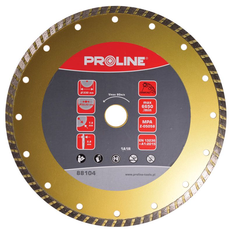 DISC DIAMANTAT TURBO SUPER DUR 125MM