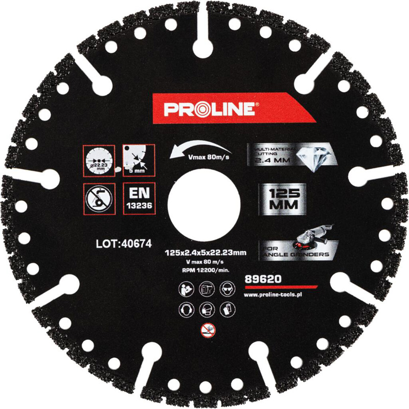 DISC DIAMANTAT SPECIAL DEBITARE MULTI-MATERIALE 125MM