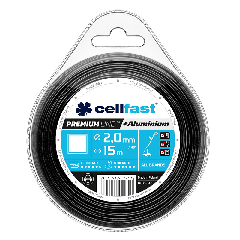 FIR MOTOCOASA ARMAT / BLISTER - PATRAT 2.0MM / 15M