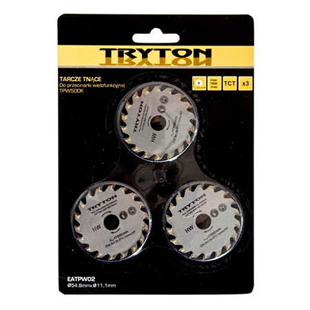 ACCESORIU TPW500K - DISC LEMN 54MM, 3P.