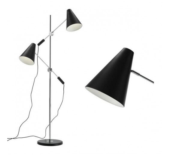 LAMPADAR METALIC CU SOCLU E14 X 2 151CM
