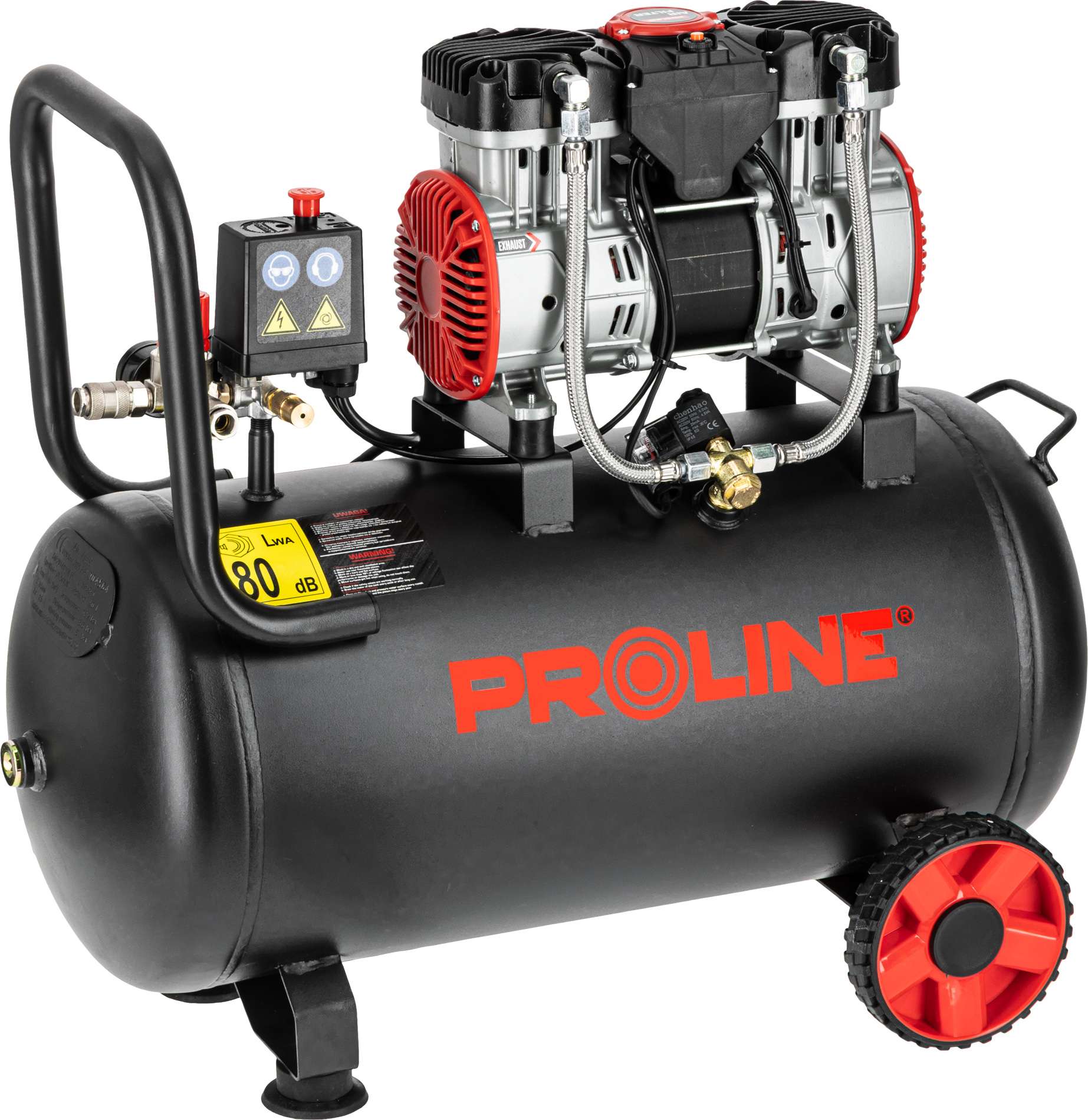 COMPRESOR AER FARA ULEI - 1500W / 8BAR / 254L/MIN / 50L