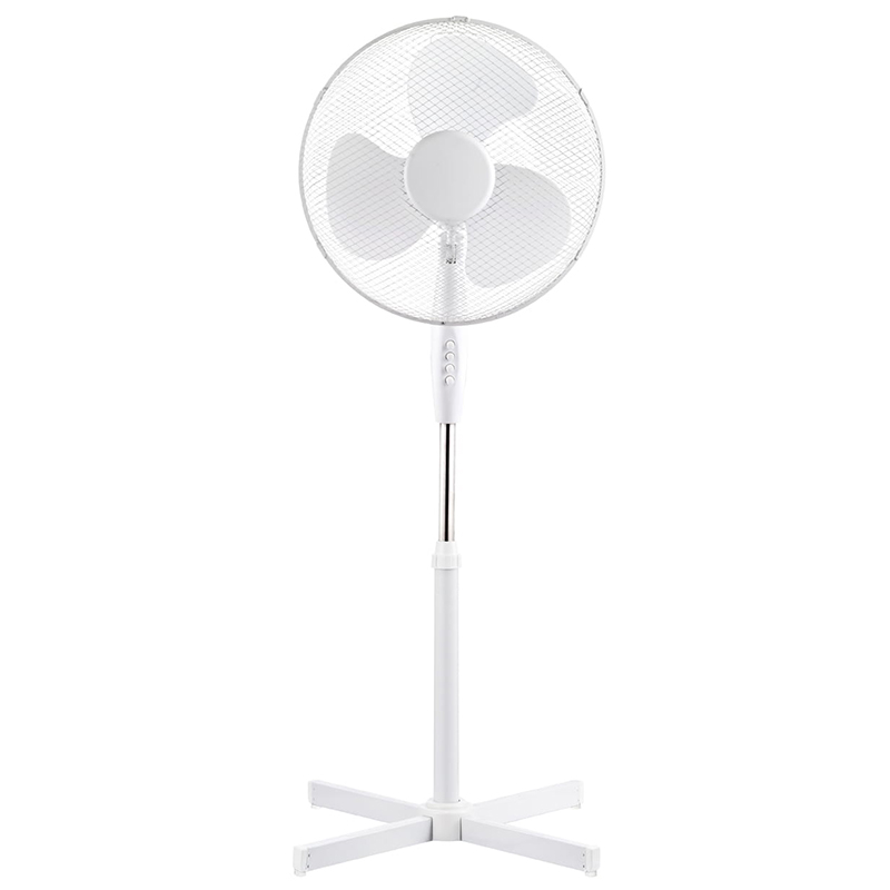 VENTILATOR PICIOR 3 VITEZE PLATINET - ALB