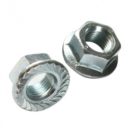 PIULITE ZINCATE HEXAGONALE CU FLANSA M12, 200/SET