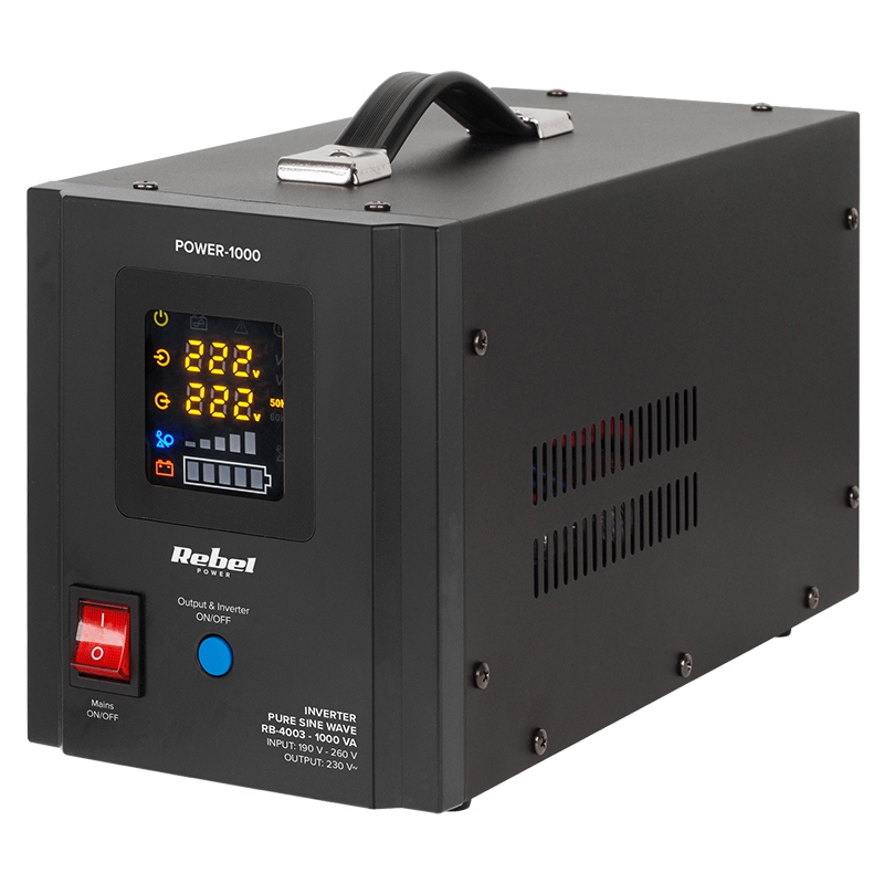 UPS CU SINUS PUR - 12V / 1000VA / 700W