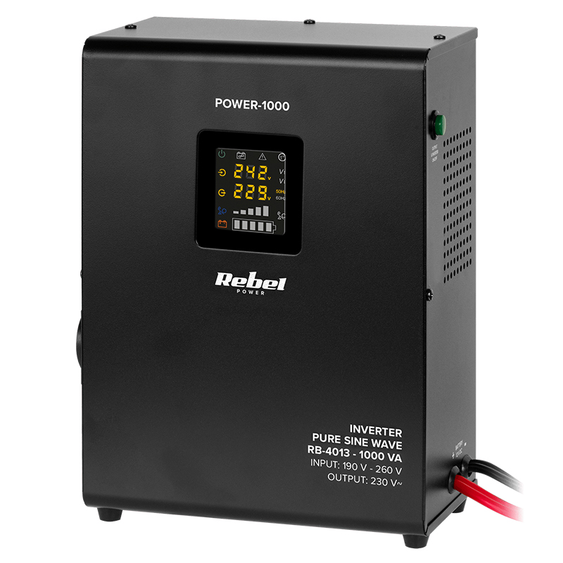 UPS DE PERETE CU SINUS PUR - 12V / 1000VA / 700W