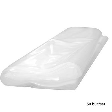 SACI POLIETILENA - TRANSPARENT / 90L, 50/SET