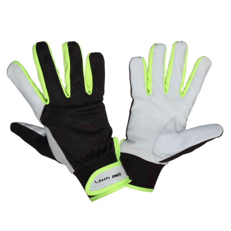 MANUSA PIELE OVINA CU BUMBAC FLEXIBILA CU MANSETA - 8