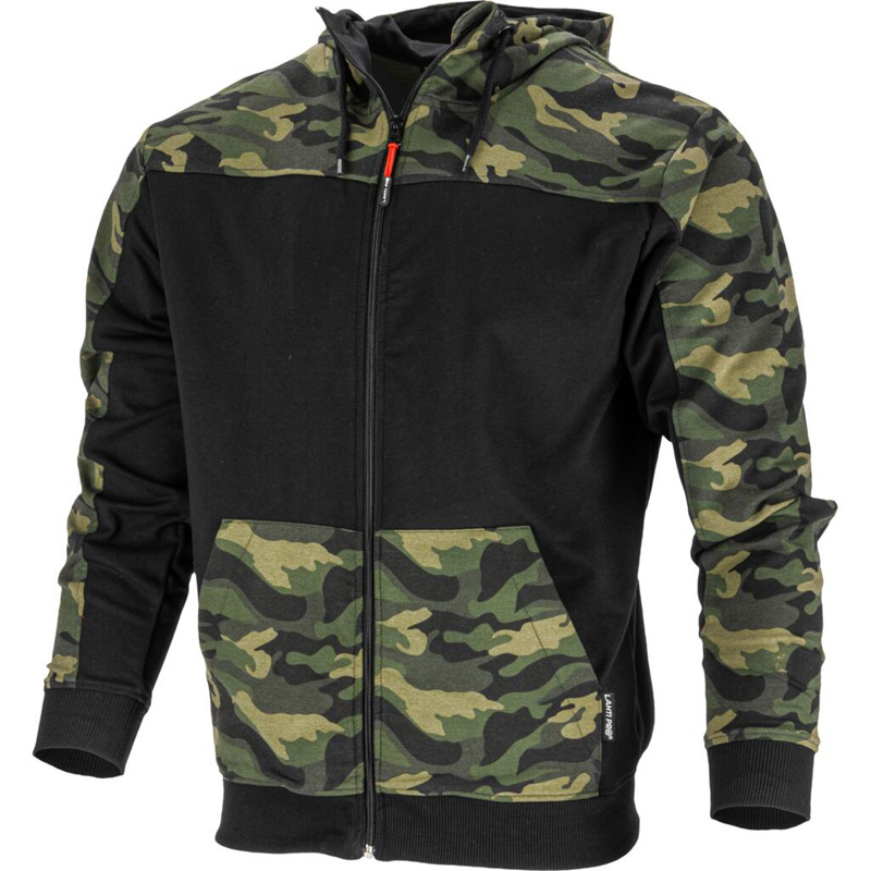 JACHETA HANORAC CU GLUGA SI FERMOAR / CAMUFLAJ - S