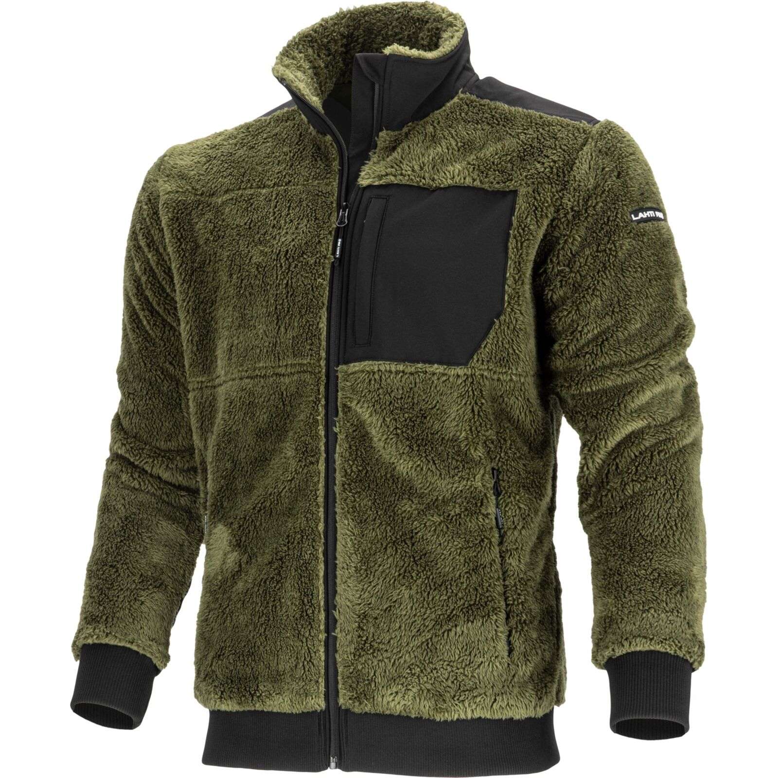 JACHETA POLAR TIP-SHERPA / VERDE - XL