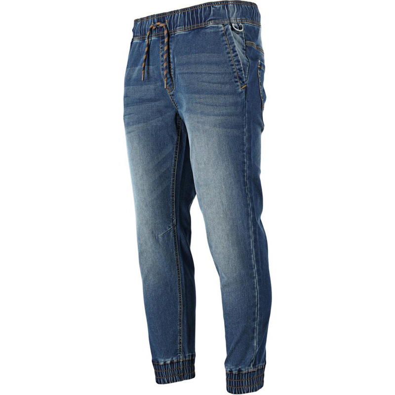 PANTALON TIP-BLUGI ELASTIC CU SNUR SI MANSETE - XL