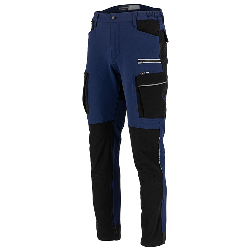 PANTALON LUCRU SLIM-FIT-FLEXIBIL / BLEUMARIN - 2XL