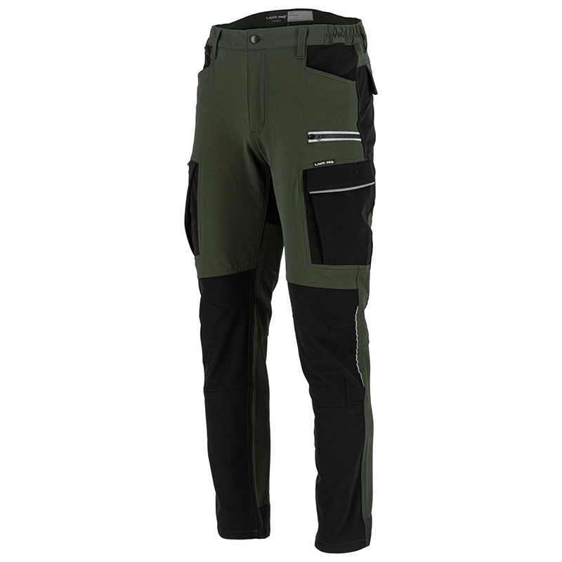 PANTALON LUCRU SLIM-FIT-FLEXIBIL / KAKI - XL