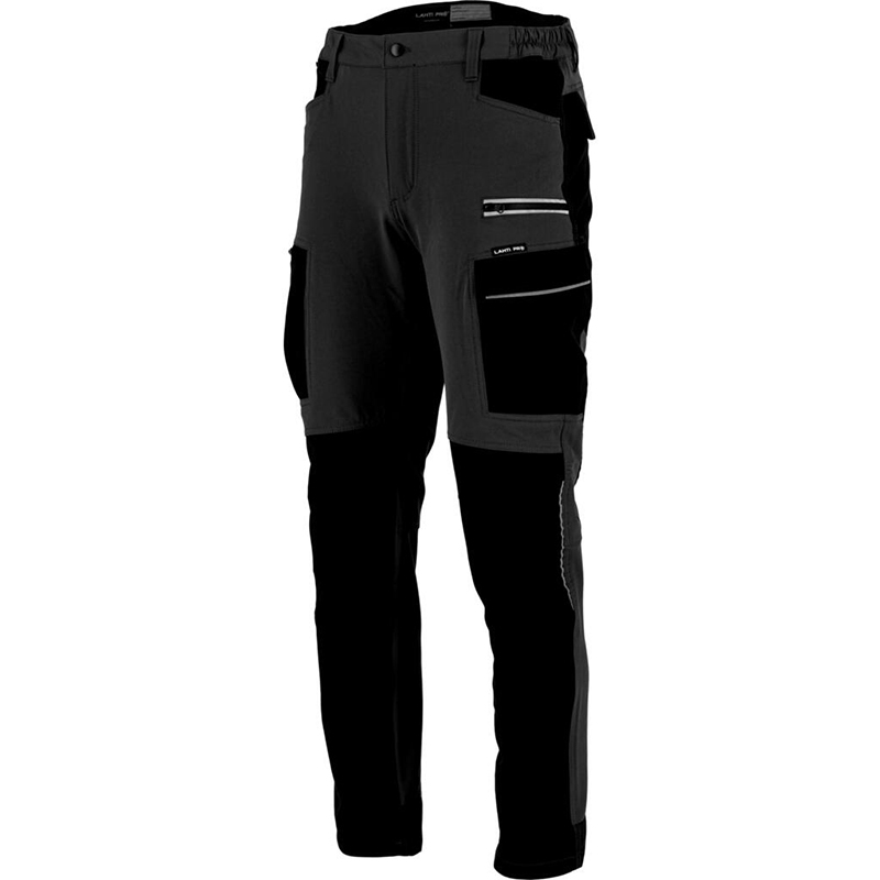 PANTALON LUCRU SLIM-FIT-FLEXIBIL / GRI - 3XL