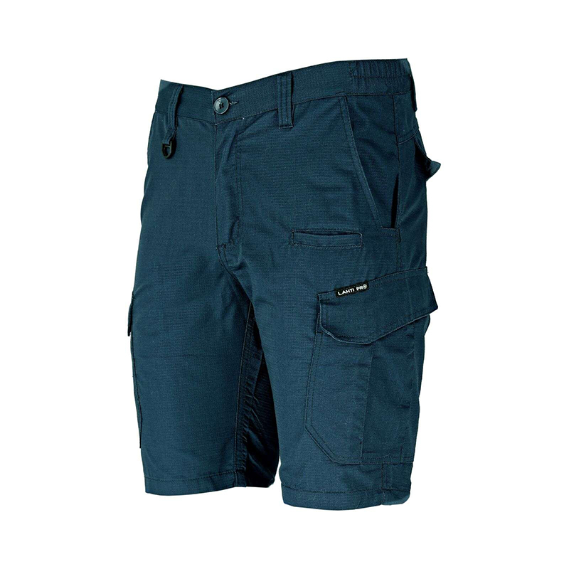 PANTALON SLIM-FIT SCURT / ALBASTRU - 3XL