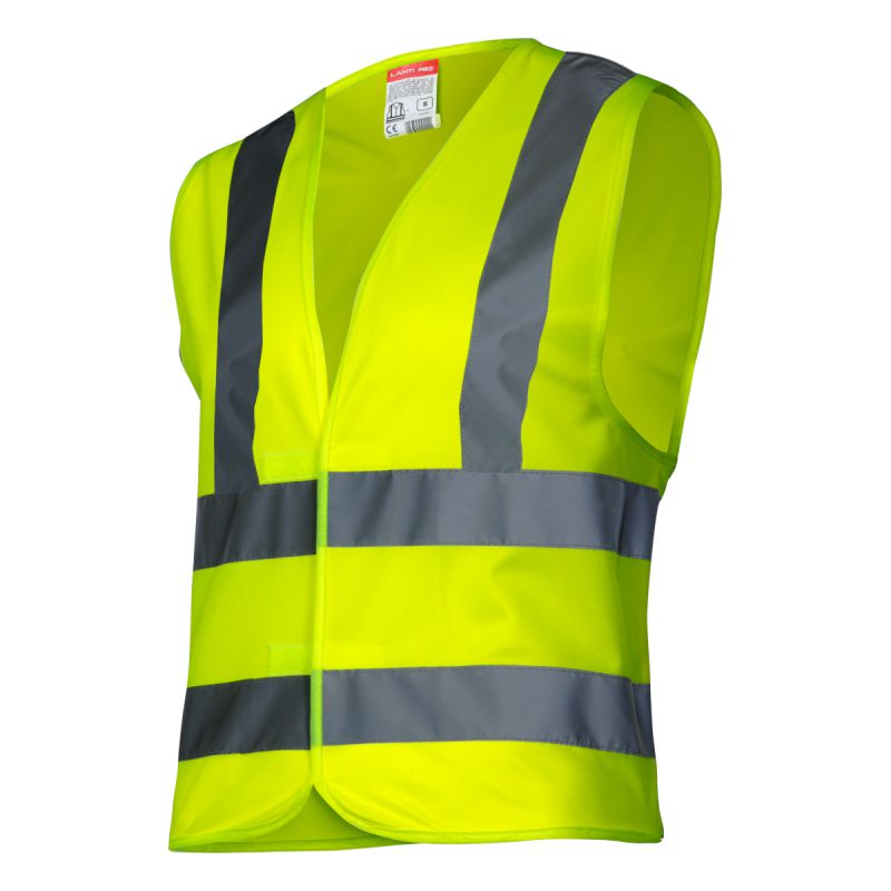 VESTA REFLECTORIZANTA CU PATRU BENZI / VERDE - M