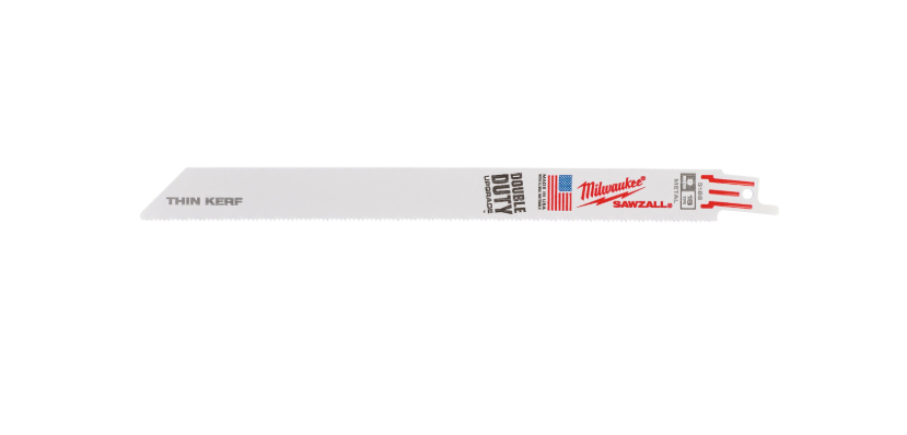Milwaukee Pânza THIN KERF 230mm x 18 Tpi - 5 pc Lama pentru fierastrau sabie