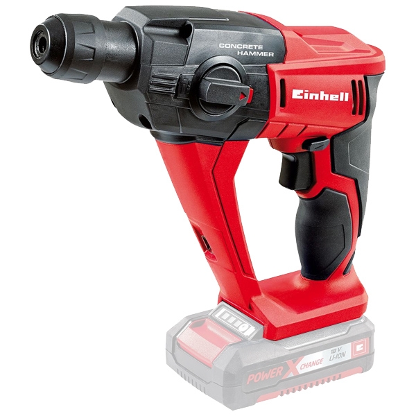 Ciocan rotopercutor fara fir Einhell PXC TE-HD 18/12 Li - Solo, 1,3 J, 14 Nm, gaurire beton 12 mm (SOLO)