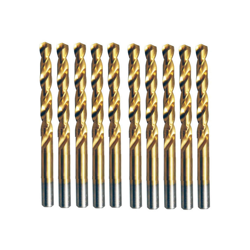 SET 10 BURGHIE HSS-TIN CYL 7X109mm