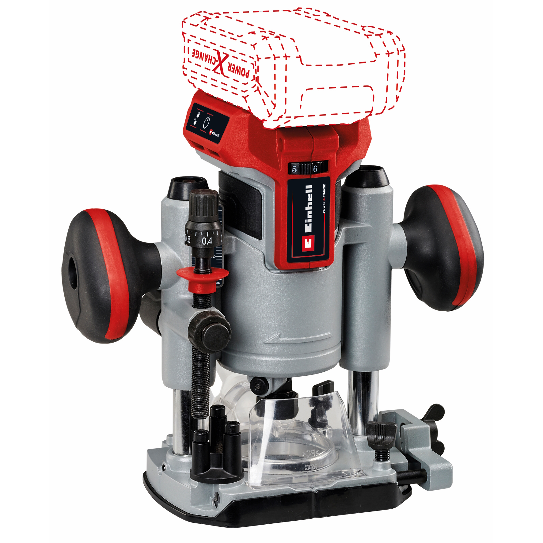 Einhell Freza fara cablu PXC TP-RO 18 Li - Solo