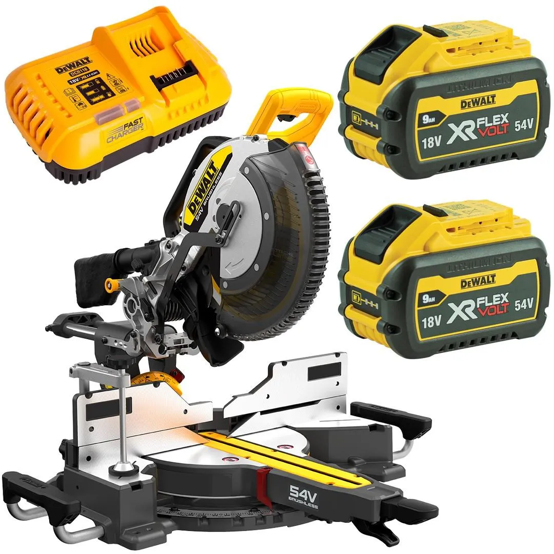 Dewalt Fierestrau circular stationar cu acumulator 54 V DCS781X2-QW