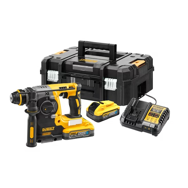 DeWalt Ciocan rotopercutor cu motor fără perii, SDS-Plus 18V XR DCH273H2T-QW